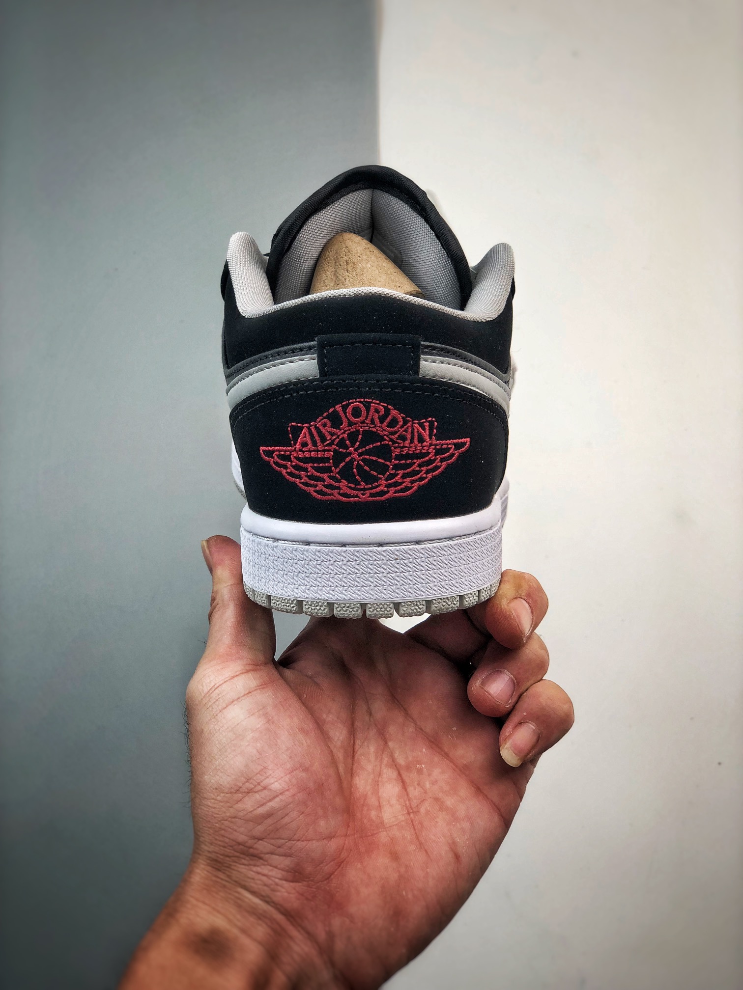 Jordan 1 Low Black Wolf Grey