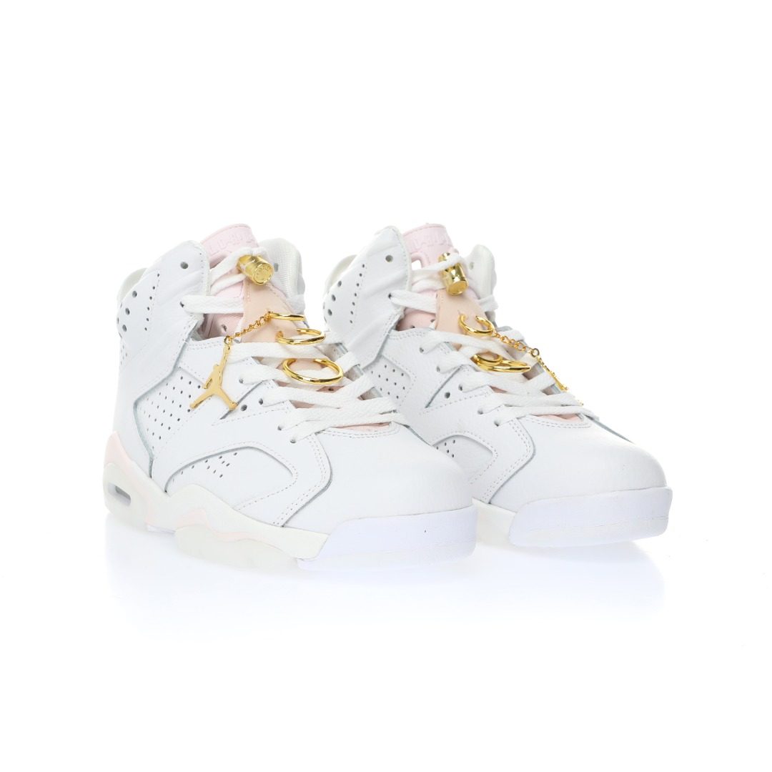 Jordan 6 Retro Gold Hoops (Women's)