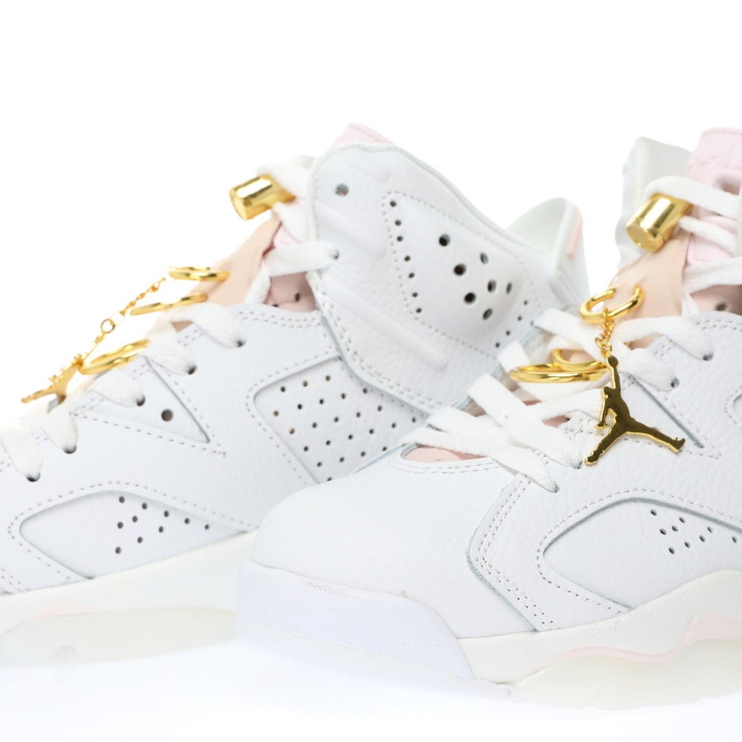 Jordan 6 Retro Gold Hoops (Women's)