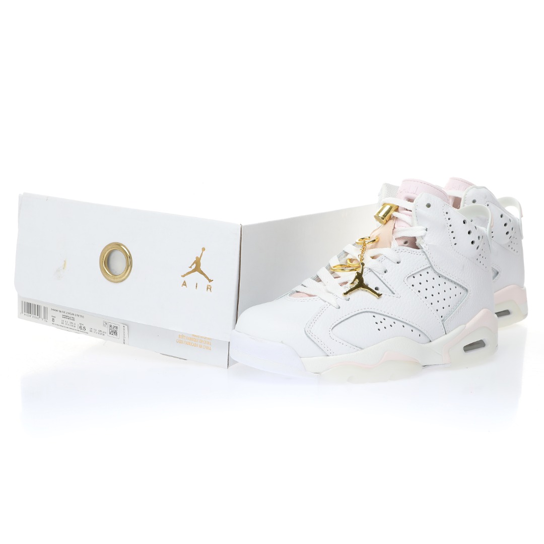 Jordan 6 Retro Gold Hoops (Women's)