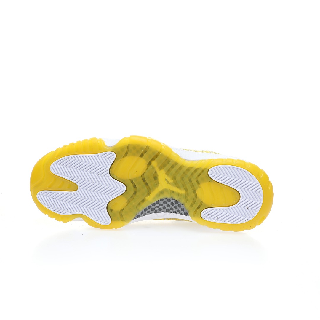 Jordan 11 Retro Low Yellow Snakeskin  