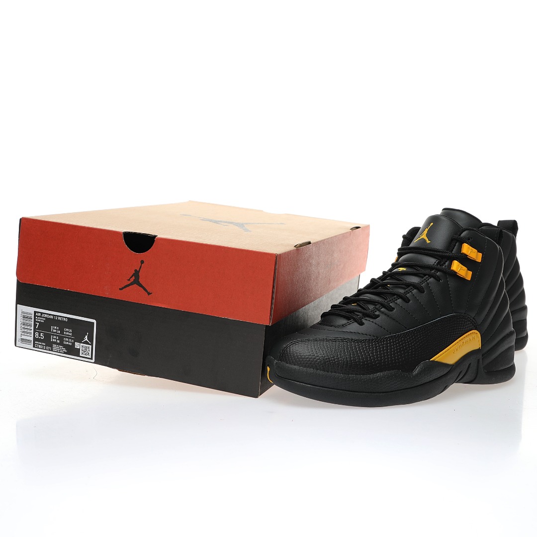 Jordan 12 Retro Black Taxi