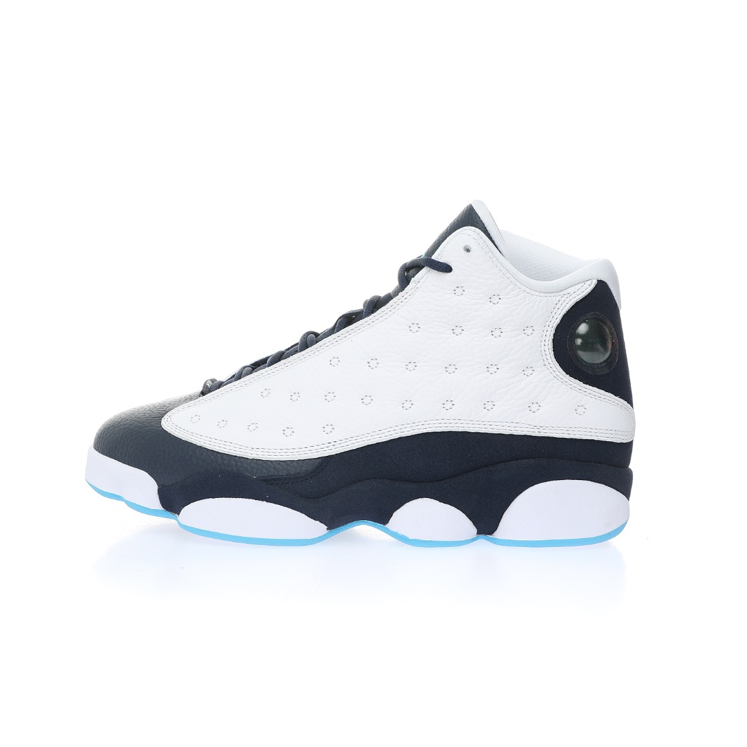 Jordan 13 Retro Obsidian Powder Blue White