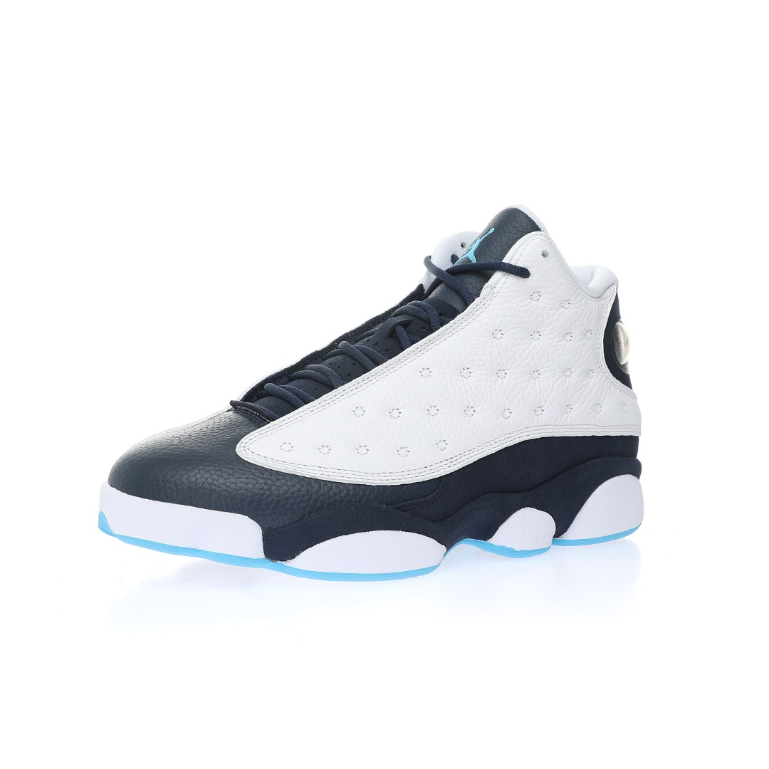 Jordan 13 Retro Obsidian Powder Blue White