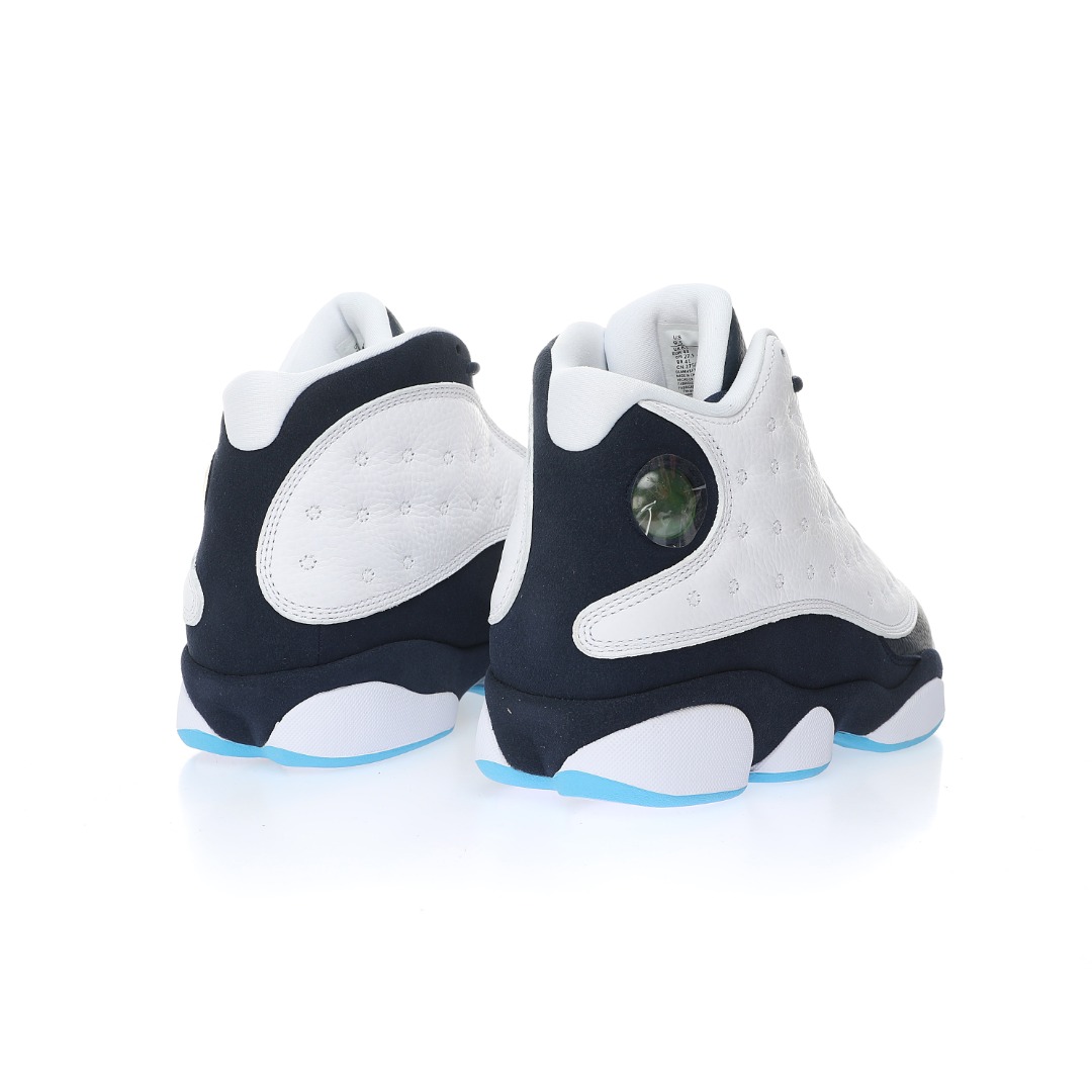 Jordan 13 Retro Obsidian Powder Blue White