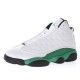 Jordan 13 Retro White Lucky Green