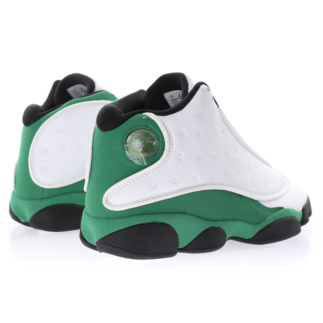 Jordan 13 Retro White Lucky Green