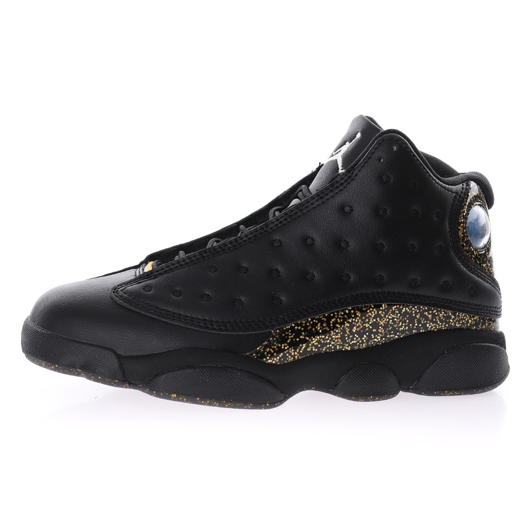 Jordan 13 Retro Black Metallic Gold (GS)