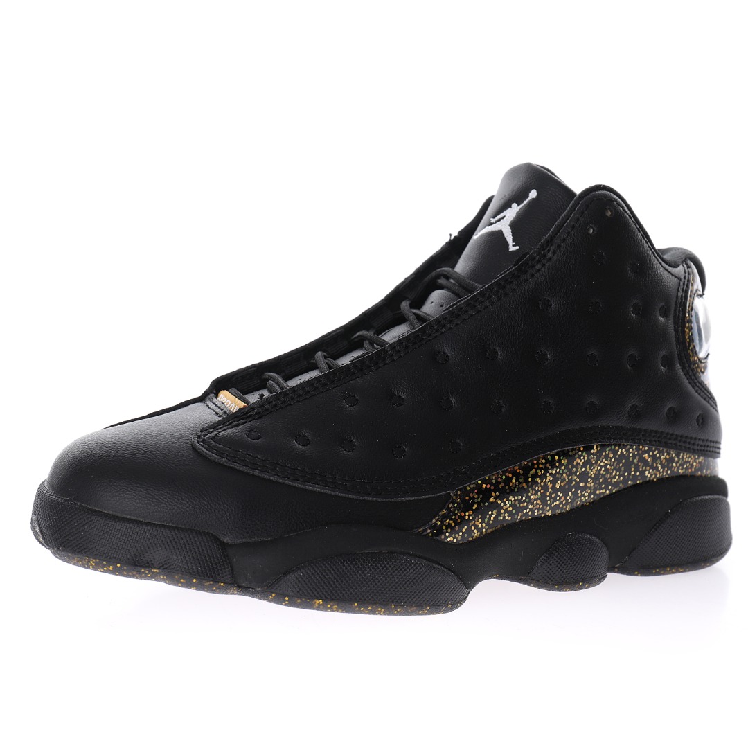 Jordan 13 Retro Black Metallic Gold (GS)