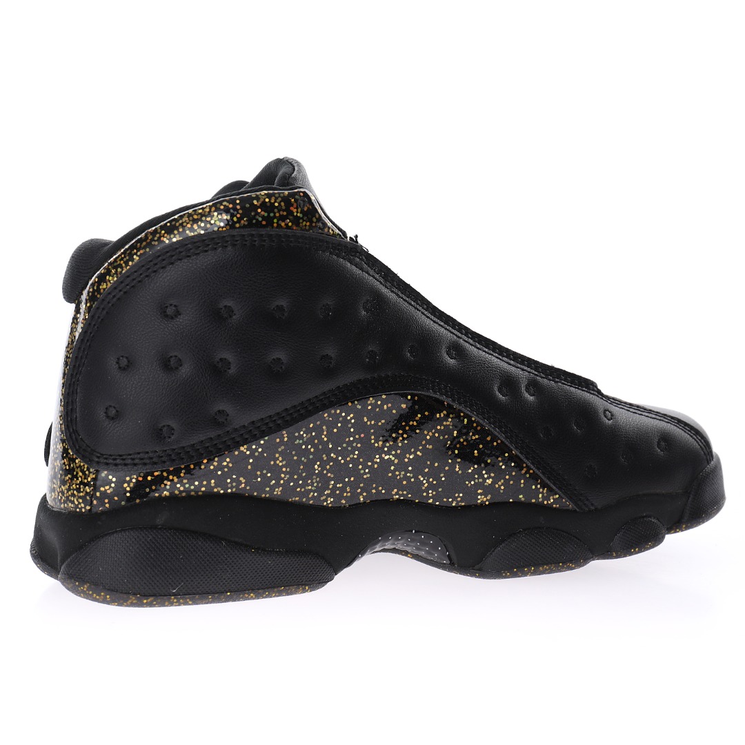 Jordan 13 Retro Black Metallic Gold (GS)