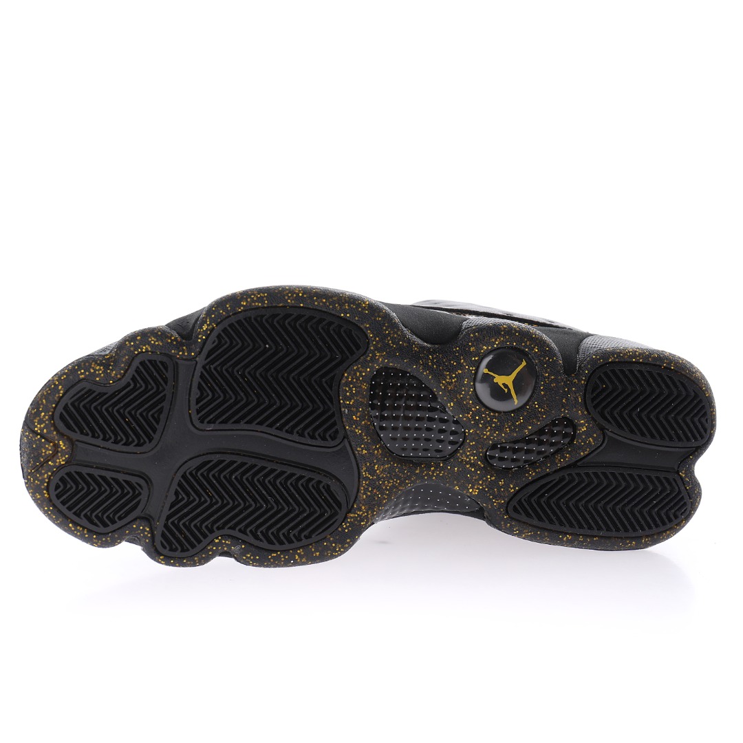 Jordan 13 Retro Black Metallic Gold (GS)