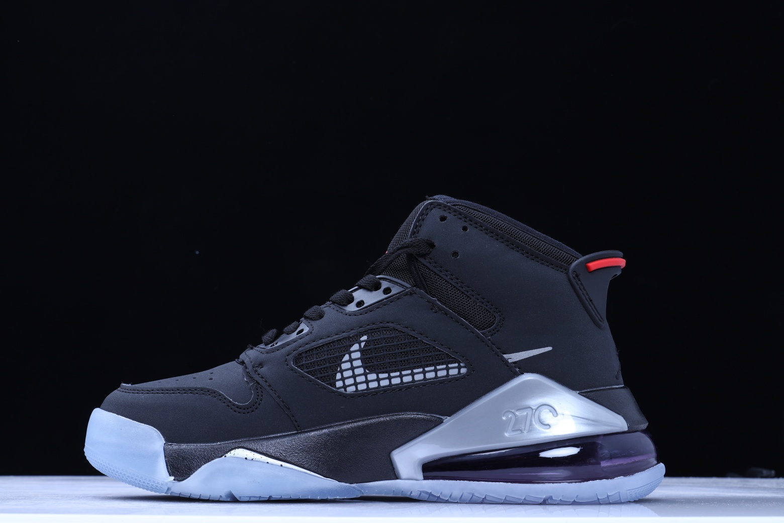 Jordan Mars 270 Black Reflect Silver (GS)