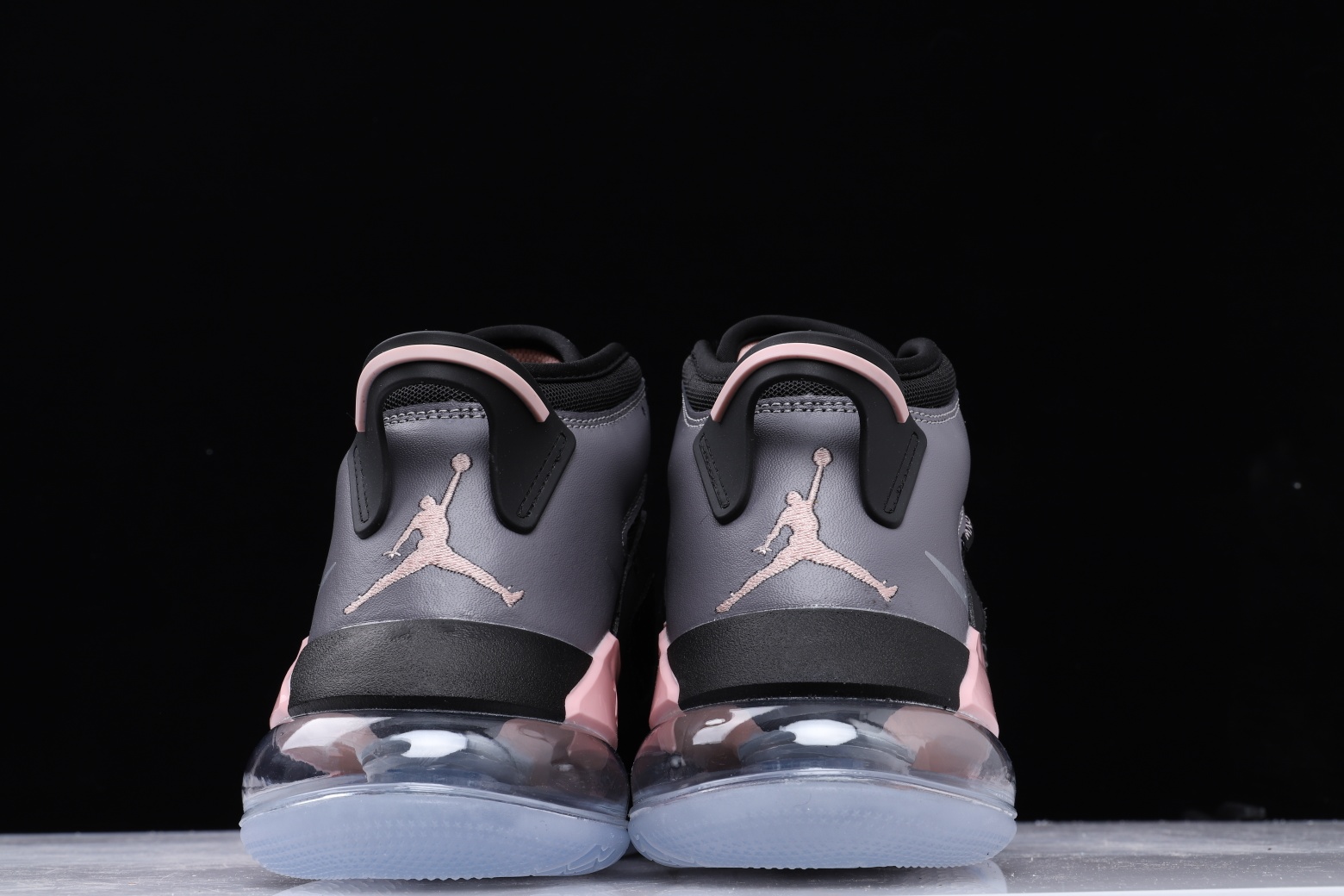 Jordan Mars 270 Black Gunsmoke Crimson Tint