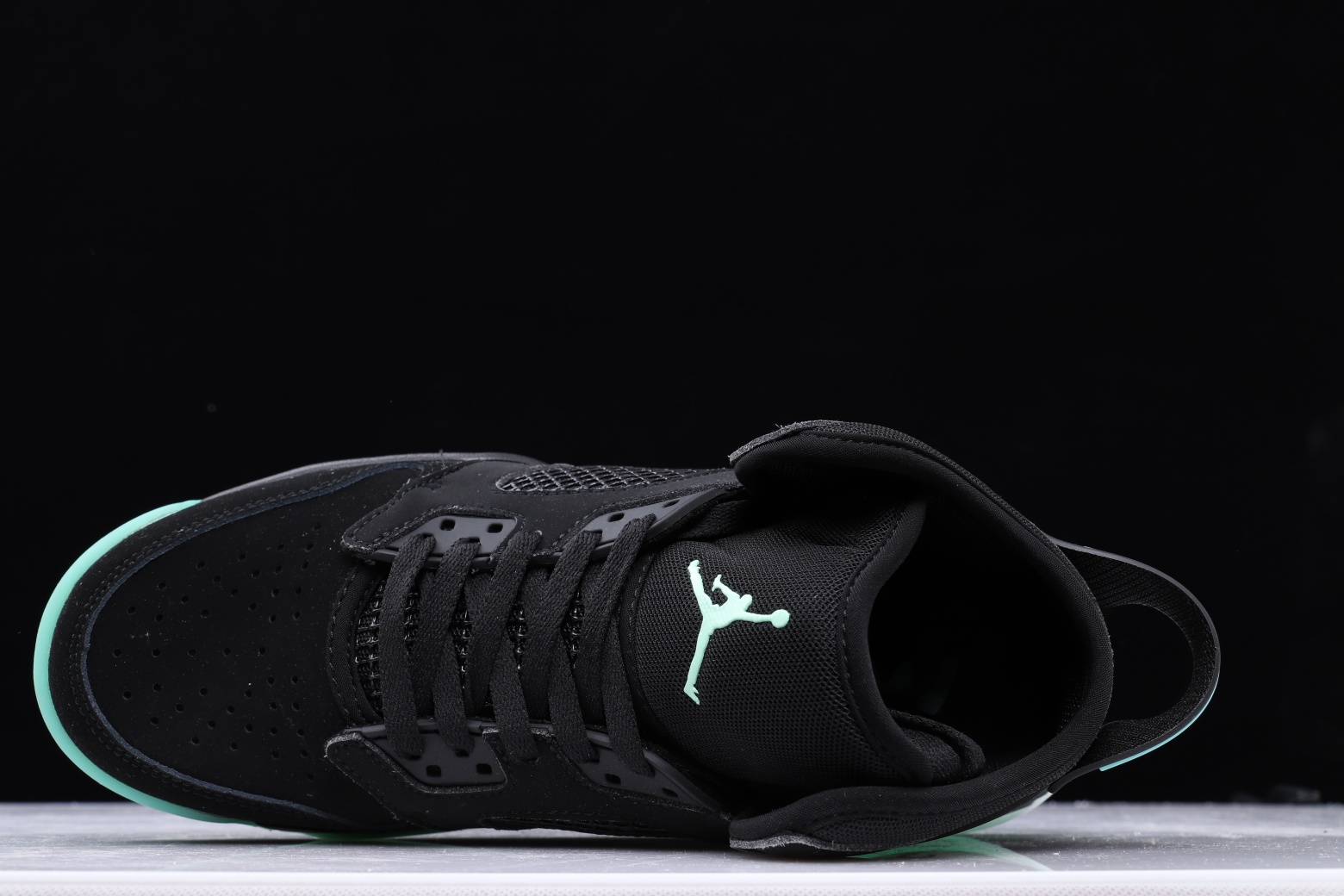 Jordan Mars 270 Black Green Glow