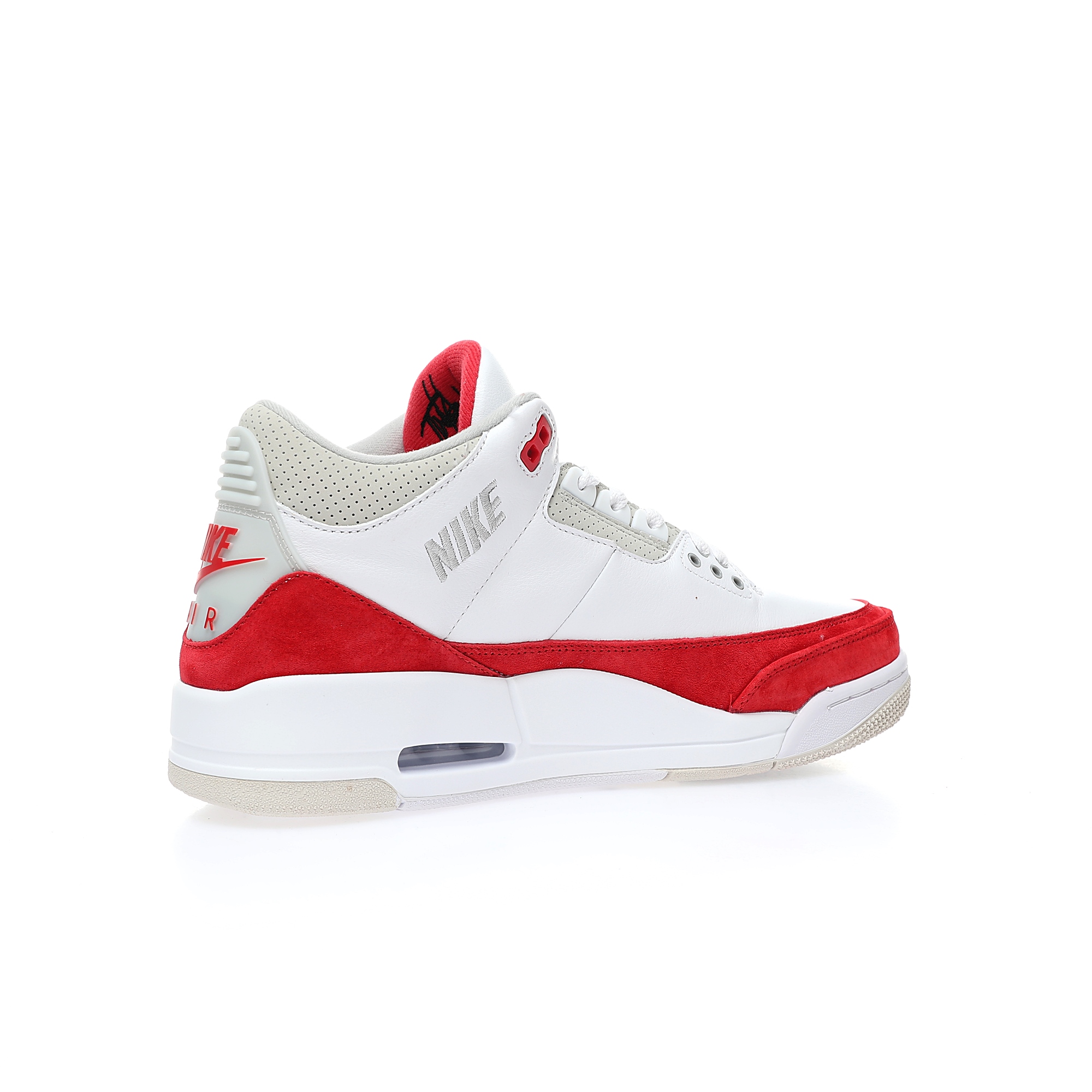 Jordan 3 Retro Tinker White University Red