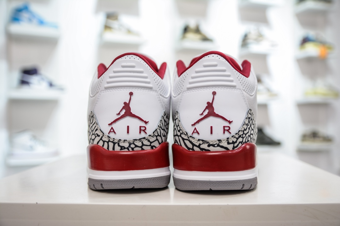 Jordan 3 Retro Cardinal Red