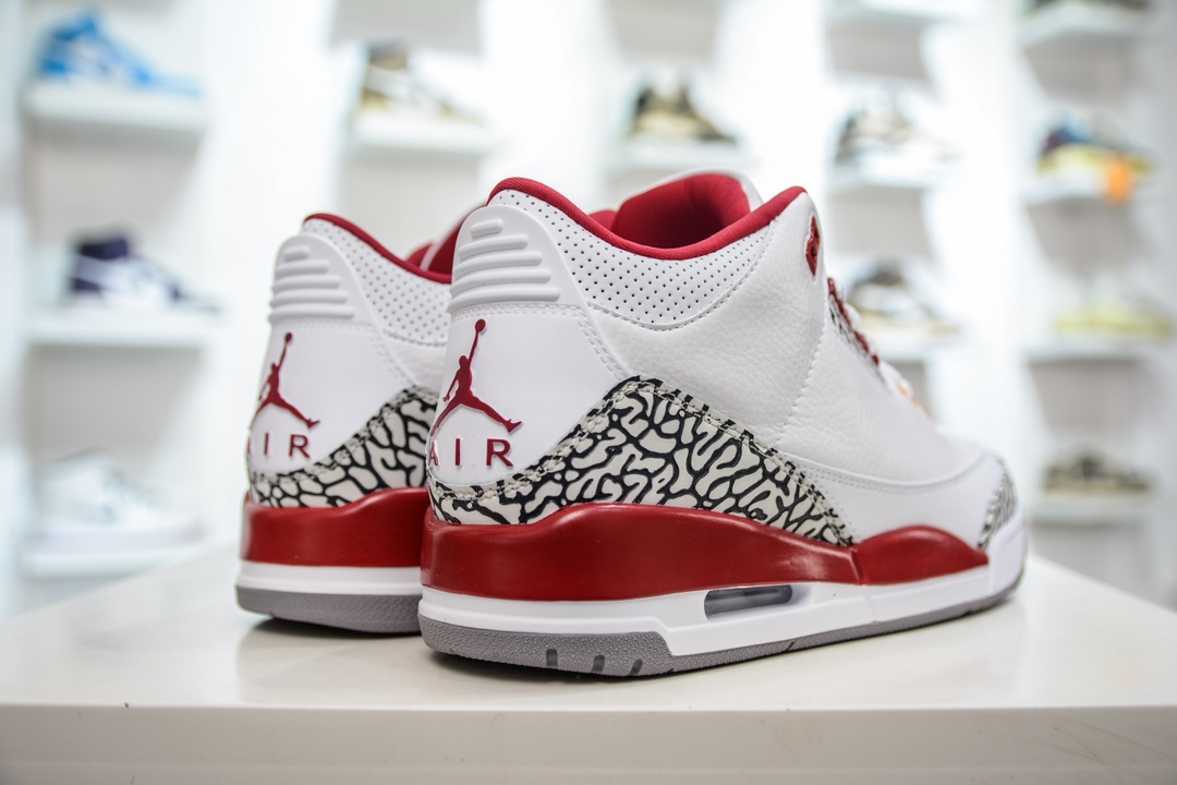 Jordan 3 Retro Cardinal Red