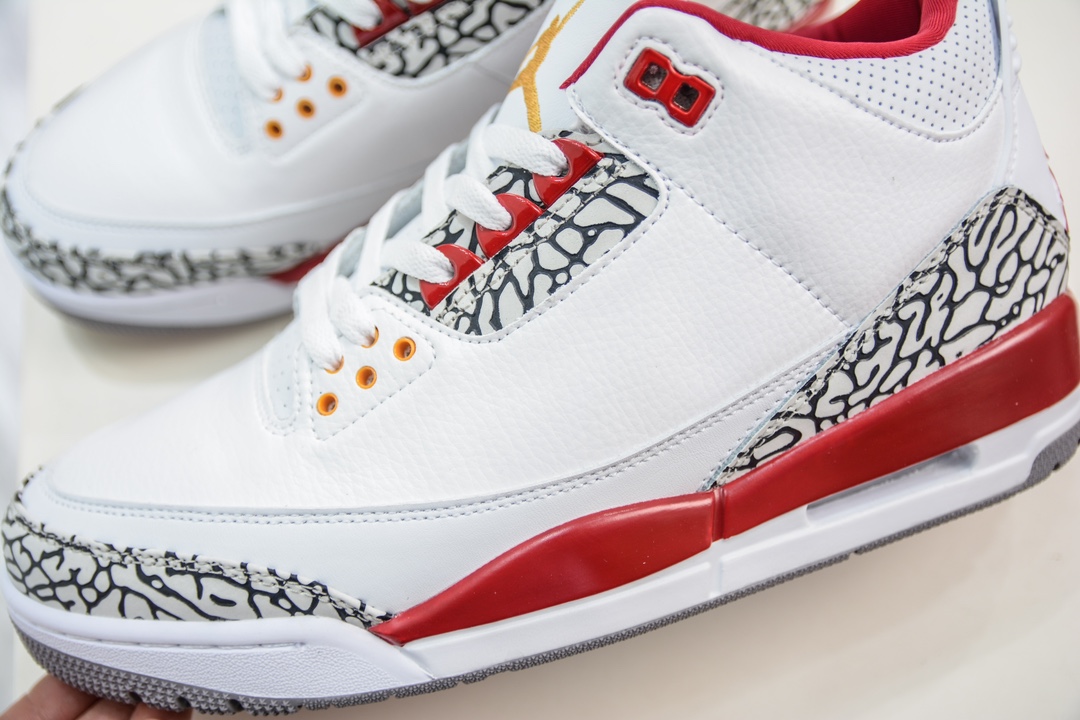 Jordan 3 Retro Cardinal Red