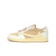 Air Jordan 1 Travis Scott White khaki DM7866-106