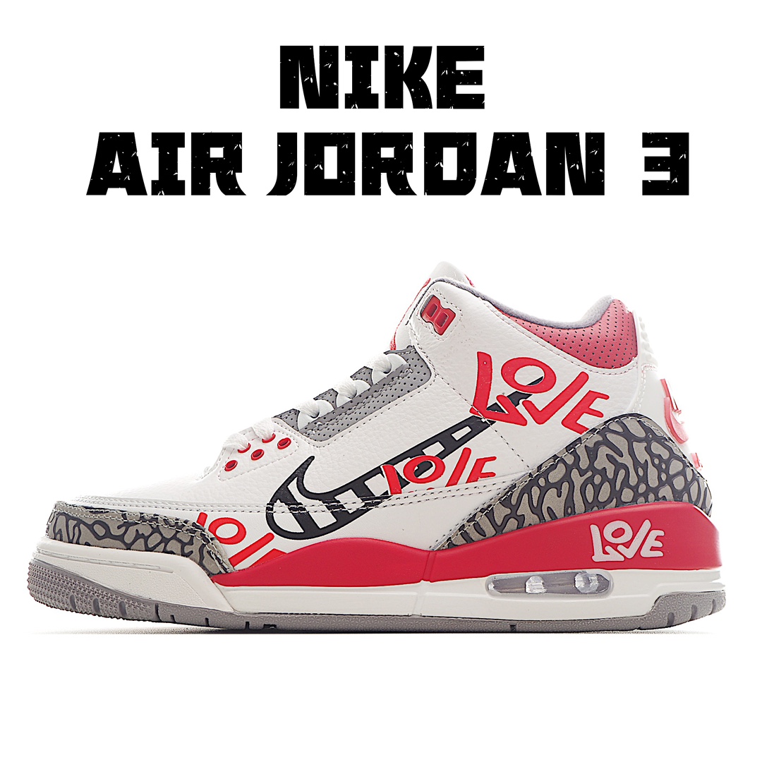 Jordan 3 Retro Fire Red