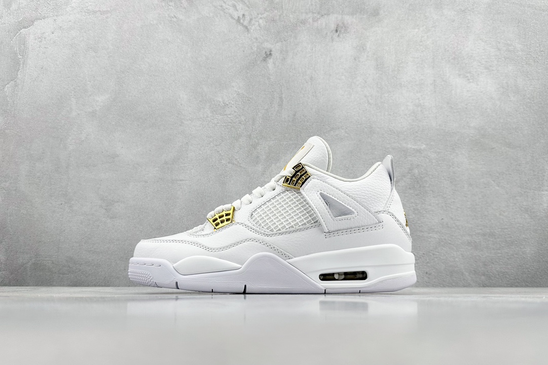 Jordan 4 Retro Metallic Gold (Women's)