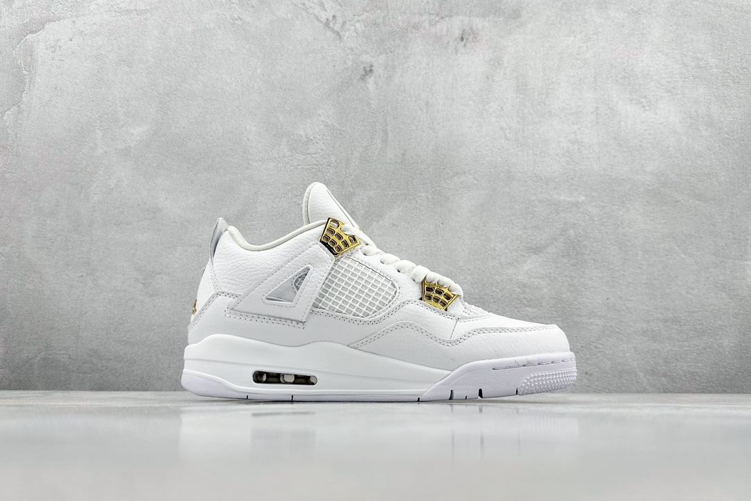 Jordan 4 Retro Metallic Gold (Women's)