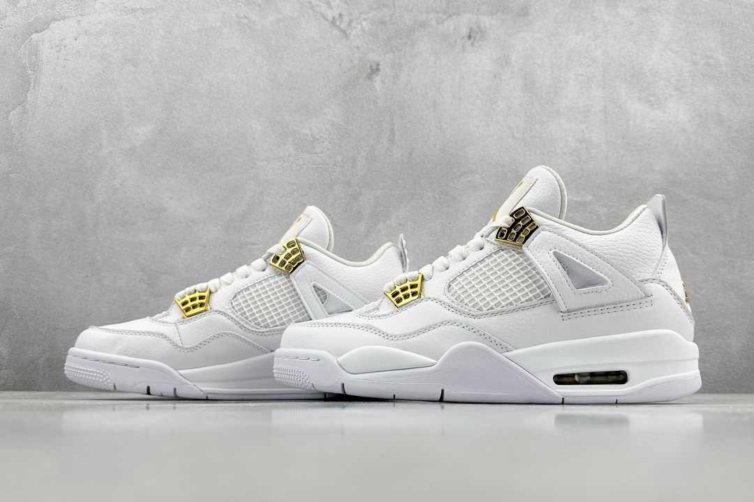 Jordan 4 Retro Metallic Gold (Women's)