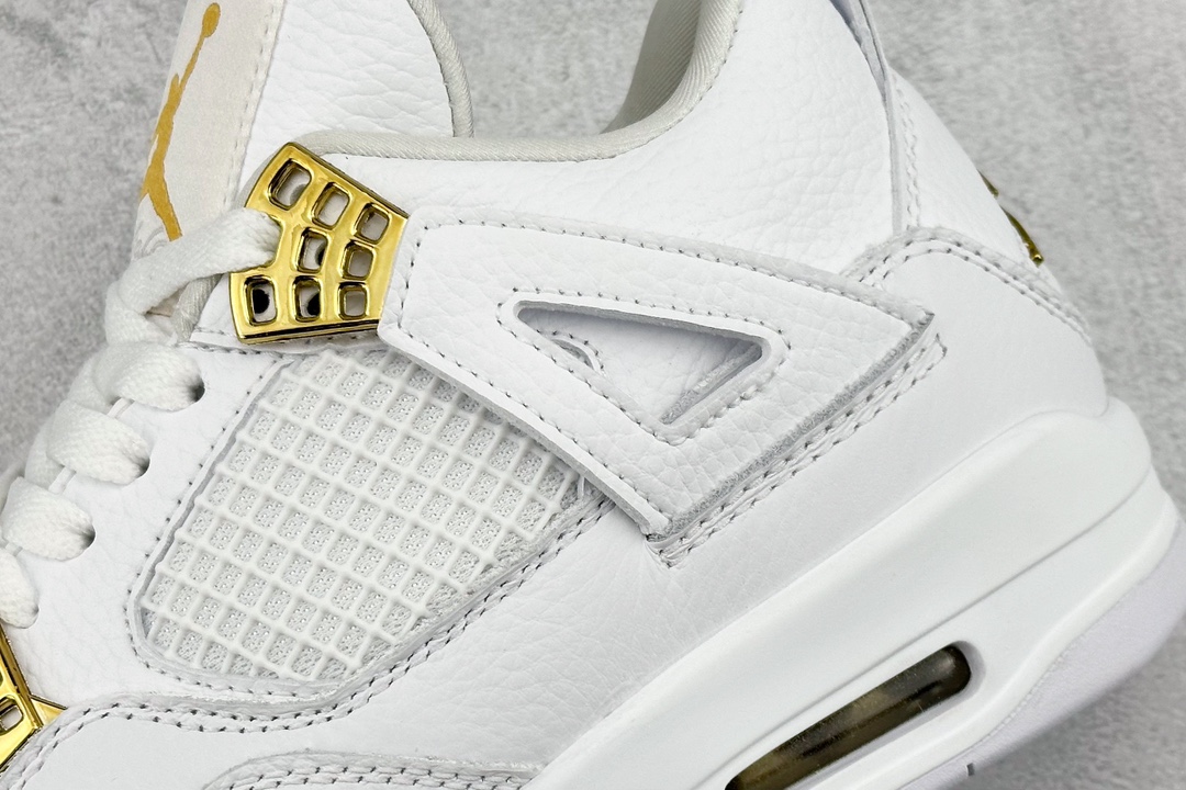 Jordan 4 Retro Metallic Gold (Women's)