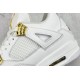 Jordan 4 Retro Metallic Gold (Women's)