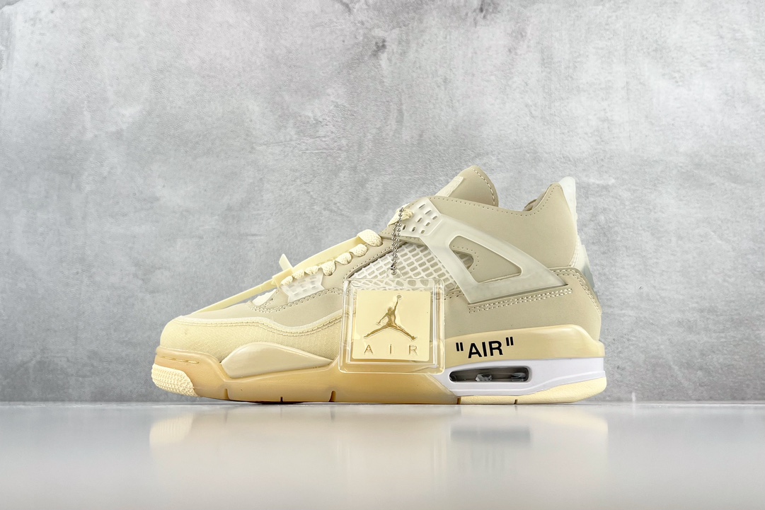 Jordan 4 Retro Off-White Sail (Women's)