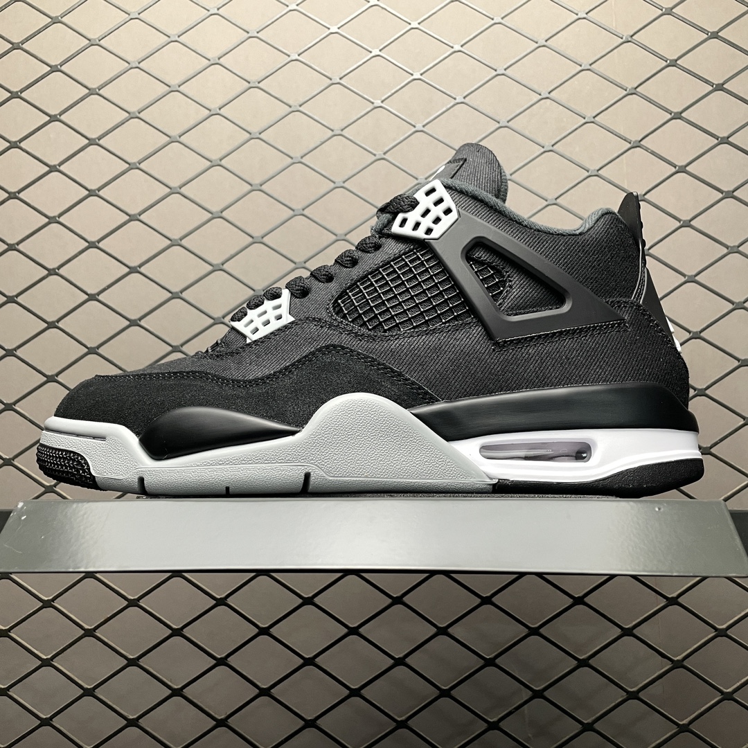 Jordan 4 Retro SE Black Canvas