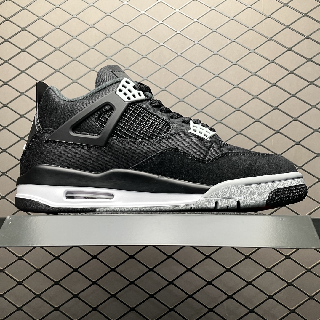 Jordan 4 Retro SE Black Canvas