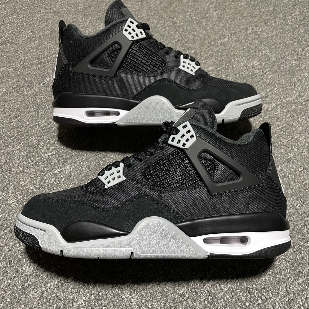 Jordan 4 Retro SE Black Canvas