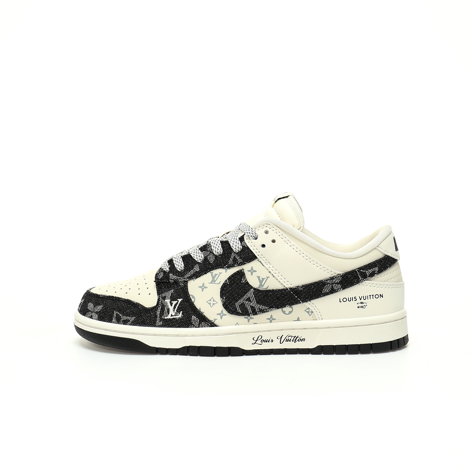 Nike SB Dunk Low Lot x Louis Vuitton"Black/Beige/LV Monogram"