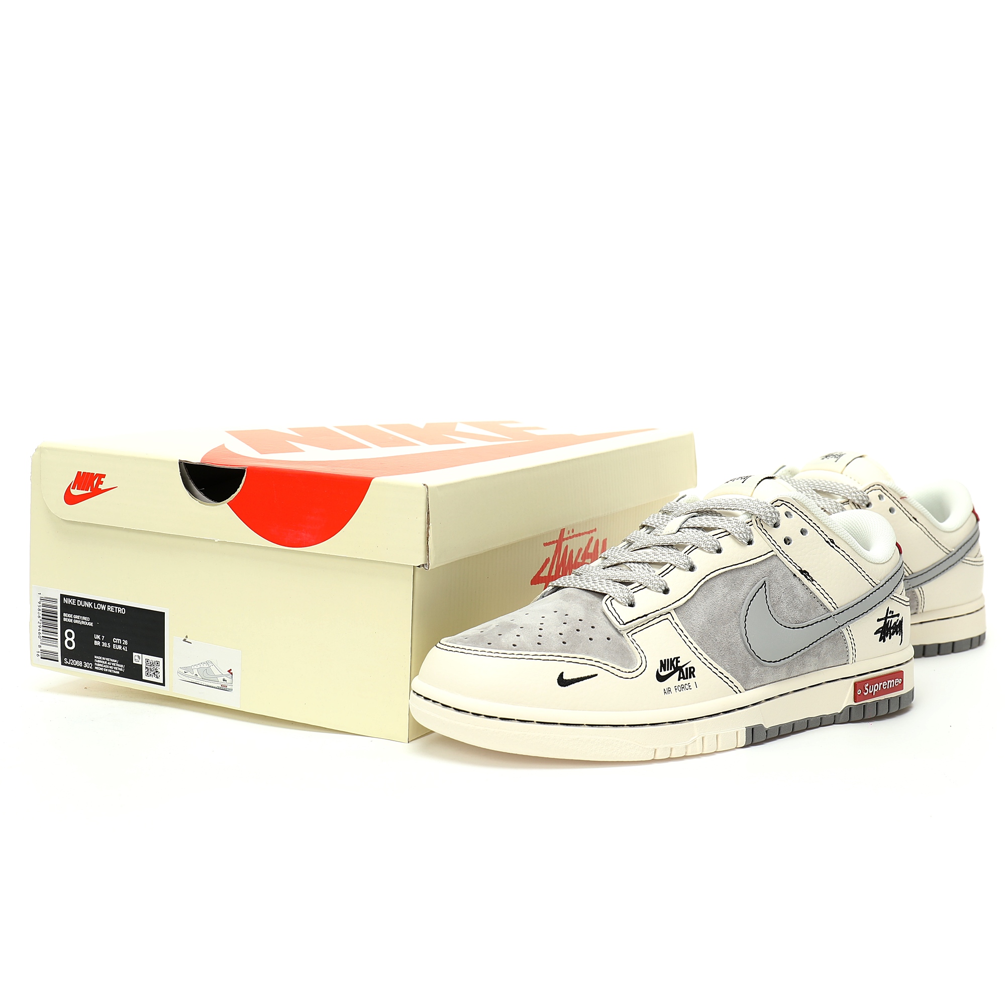 Nike By You SB Dunk Low Retro SP x Stussy